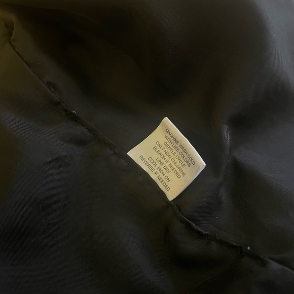 Black techwear joggers with silver detail - baggy fit - Picture 6 of 6